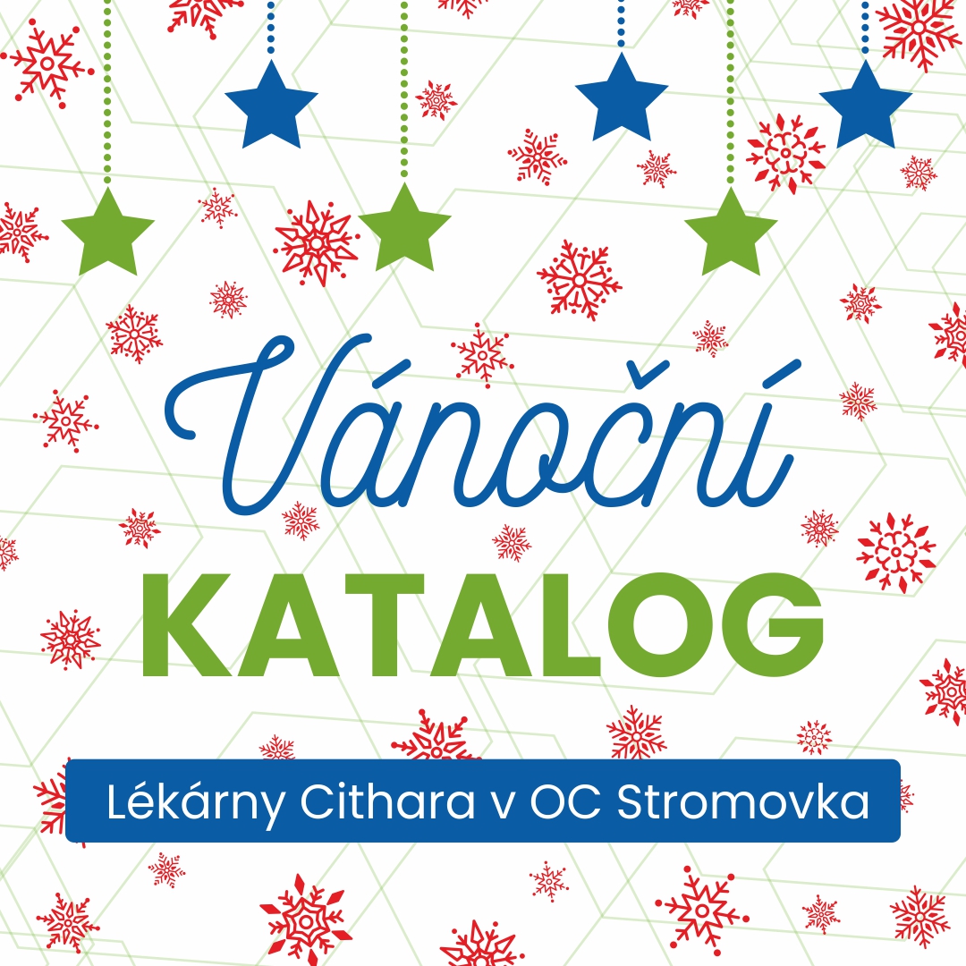 Vánoční katalog lékárny Cithara v OC Stromovka