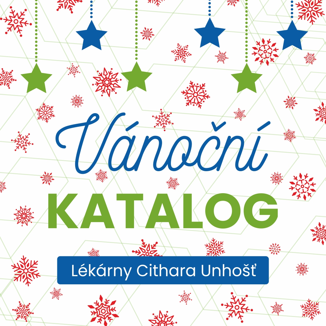 Vánoční katalog lékárny Cithara Unhošť